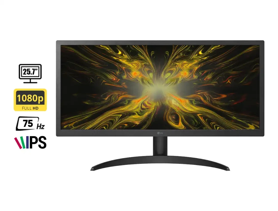 Monitor Lg 25.7 Pulgadas Ultrawide 26wq500 (26wq500-b) Frecuencia 75hz, 1ms, Fhd, 2 Hdmi