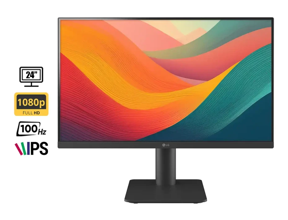 Monitor Lg 24 Pulgadas 24ms500 (24ms500) Frecuencia 100hz, 5ms, Fhd, 2 Hdmi