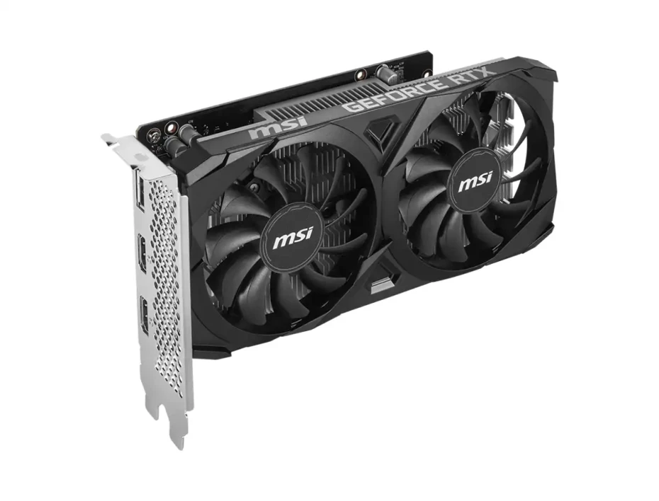 Tarjeta De Video Msi Rtx 3050 Ventus 2x Oc 6gb Gddr6 (912-v812-016) Geforce Nvidia 96 Bits, 2 Ventiladores