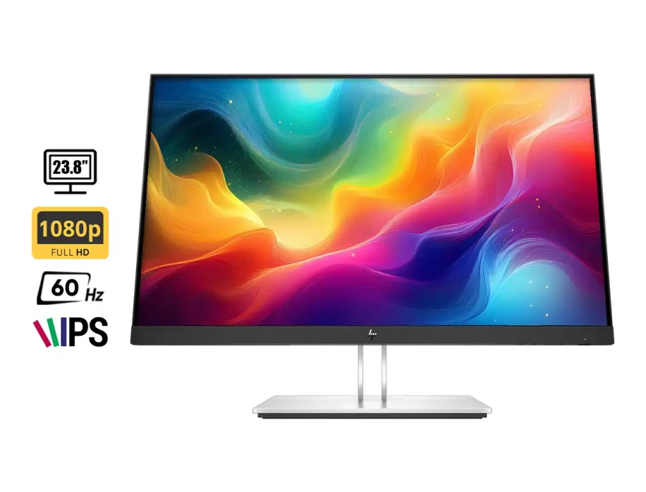 Monitor Hp 23.8 Pulgadas E24 G4 (9vf99aa) Frecuencia 60hz, 5ms, Fhd, 1 Hdmi, 1 Vga, 1 Dvi, 4 Usb