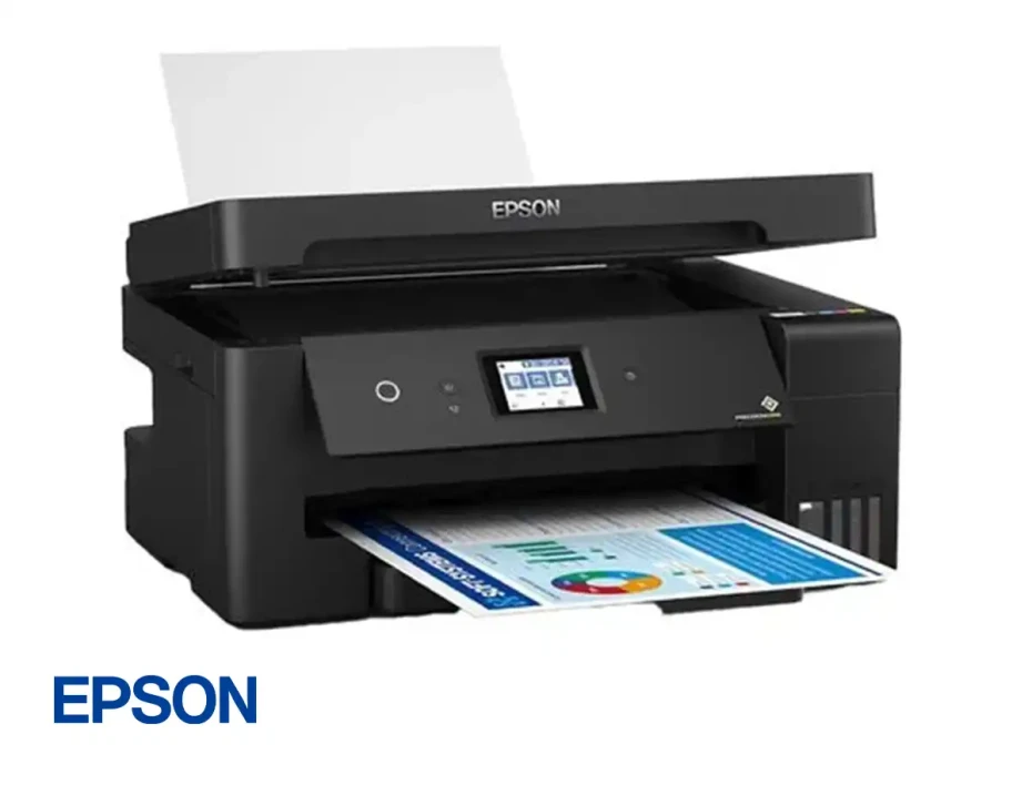 Impresora Epson Multifuncional Ecotank L14150, 4 En Uno C/ Tanque, Imprime Escanea Fotocopia Fax Inalambrico, Usb, Ethernet (c11ch96301)