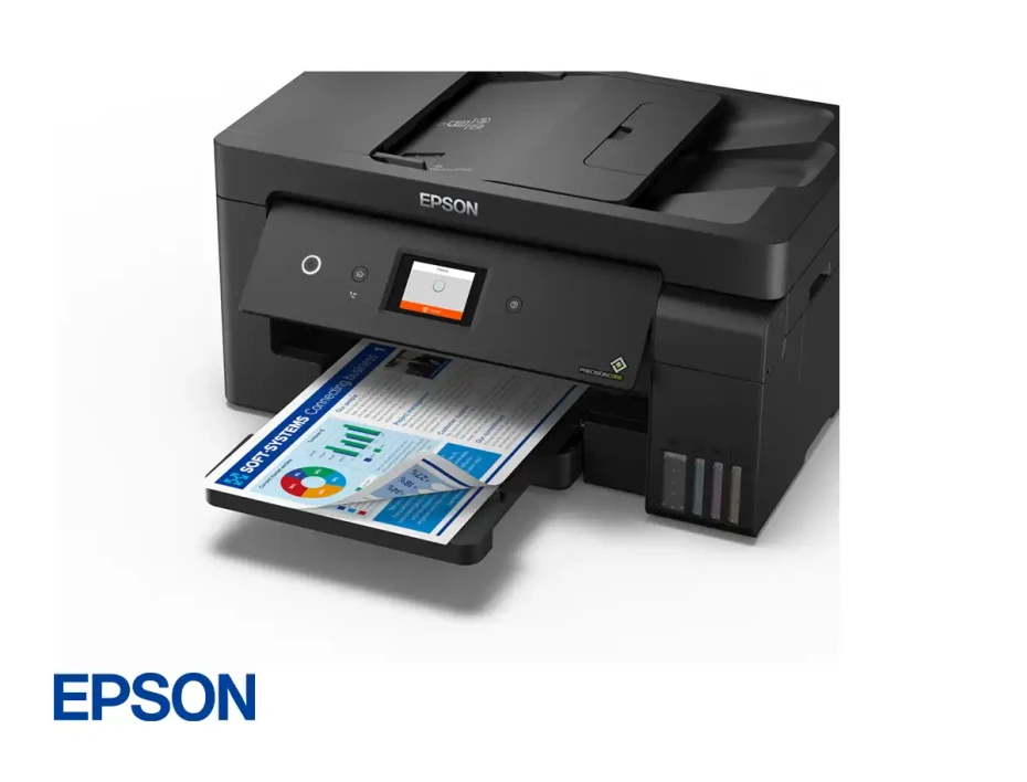 Impresora Epson Multifuncional Ecotank L14150, 4 En Uno C/ Tanque, Imprime Escanea Fotocopia Fax Inalambrico, Usb, Ethernet (c11ch96301)