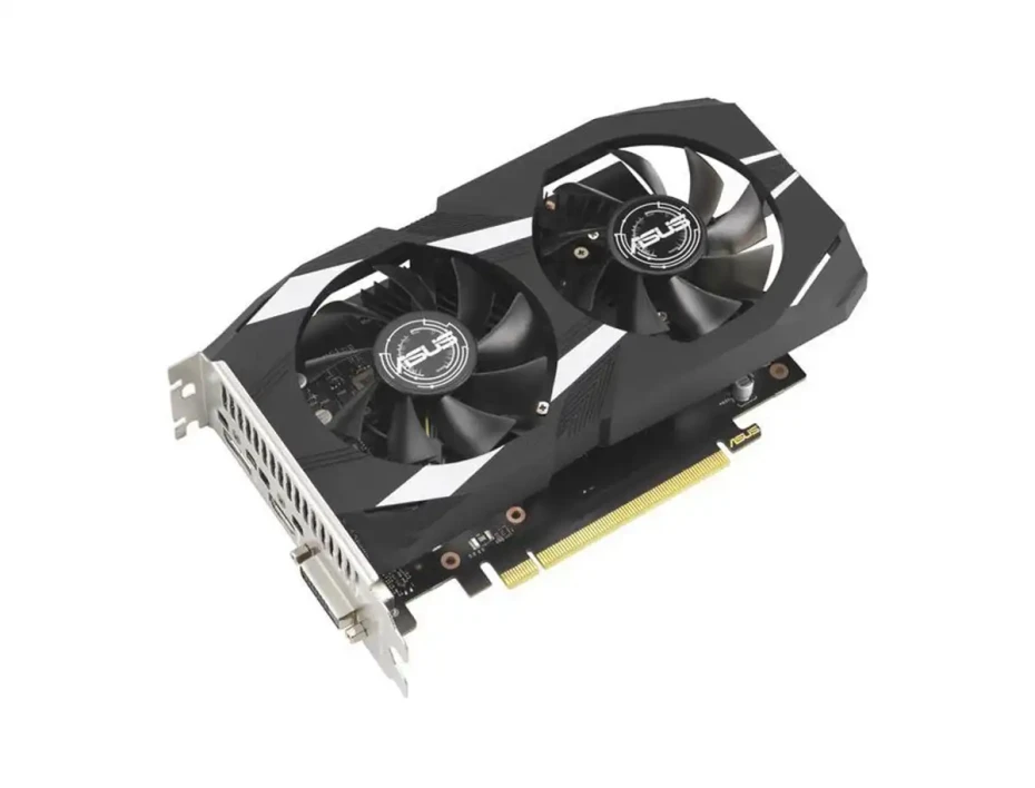 Tarjeta De Video Asus Rtx 3050 Dual Oc 6gb Gddr6 (90yv0k60-m0aa00) Geforce Nvidia 96 Bits, 2 Ventiladores