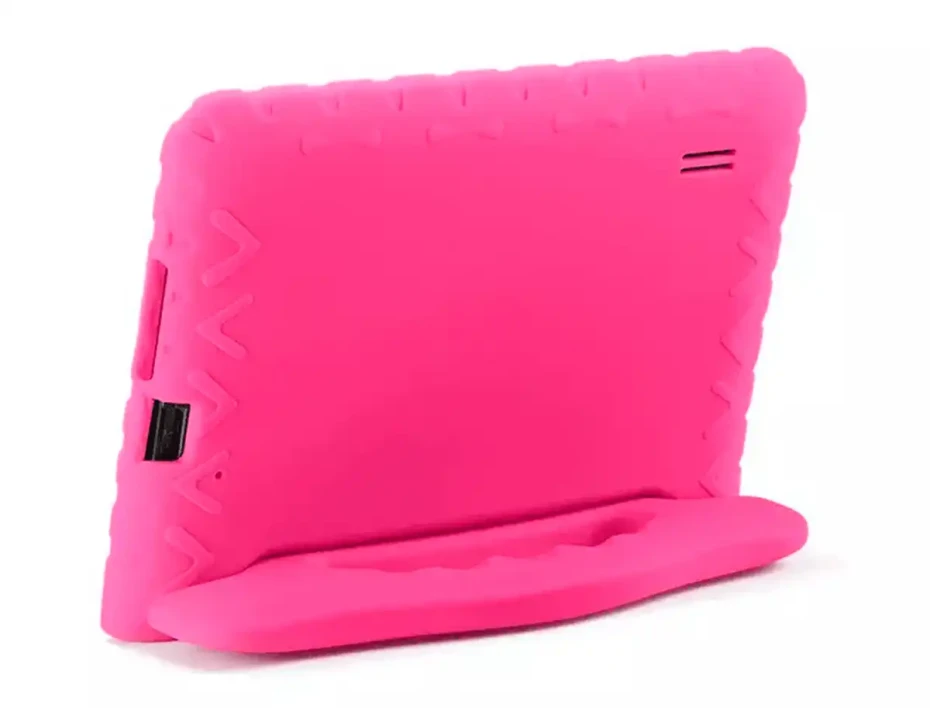 Tablet Kid Pad (nb607) 7" | Rosado | Ram 2gb | 32gb Rom | Camara Frontal 2.0mp | Android 11 | Incluye Case De Silicona, Control Parental Y Juegos