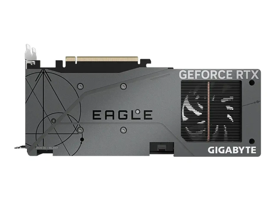 Tarjeta De Video Gigabyte Rtx 4060 Eagle Oc 8gb Gddr6 (gv-n4060eagle Oc-8gd) Geforce Nvidia 128 Bits, 3 Ventiladores