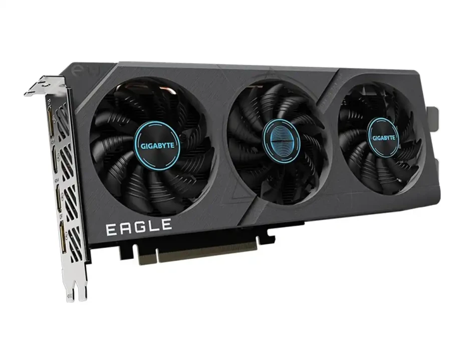 Tarjeta De Video Gigabyte Rtx 4060 Eagle Oc 8gb Gddr6 (gv-n4060eagle Oc-8gd) Geforce Nvidia 128 Bits, 3 Ventiladores