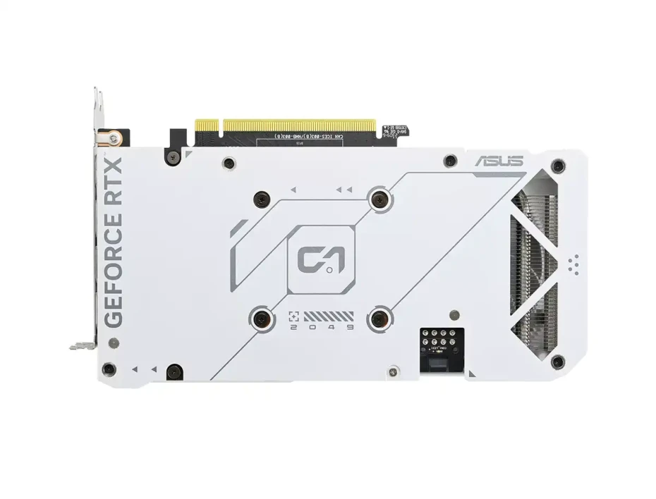 Tarjeta De Video Asus Rtx 4060 Ti Dual Oc 8gb Gddr6 (dual-rtx4060ti-8g-white) Geforce Nvidia 128 Bits, 2 Ventiladores, Blanco