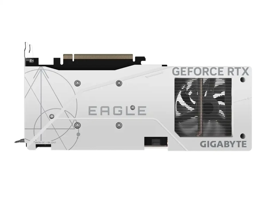 Tarjeta De Video Gigabyte Rtx 4060 Eagle Oc Ice 8gb Gddr6 (gv-n4060eagle-oc-ice-8gd) Geforce Nvidia 128 Bits, Blanco, 3 Ventiladores