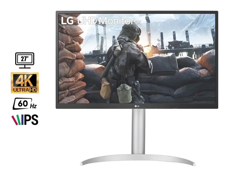 Monitor Lg 27 Pulgadas 27up550n-w (27up550n-w) Frecuencia 60hz, 5ms, 4k, 1 Hdmi, 1 Displayport