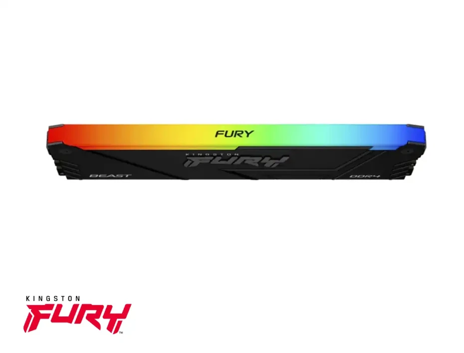 Memoria Ram Kingston Fury Ddr4 8gb Beast (kf436c17bb2a/8) 3600 Mhz, Negro, Rgb