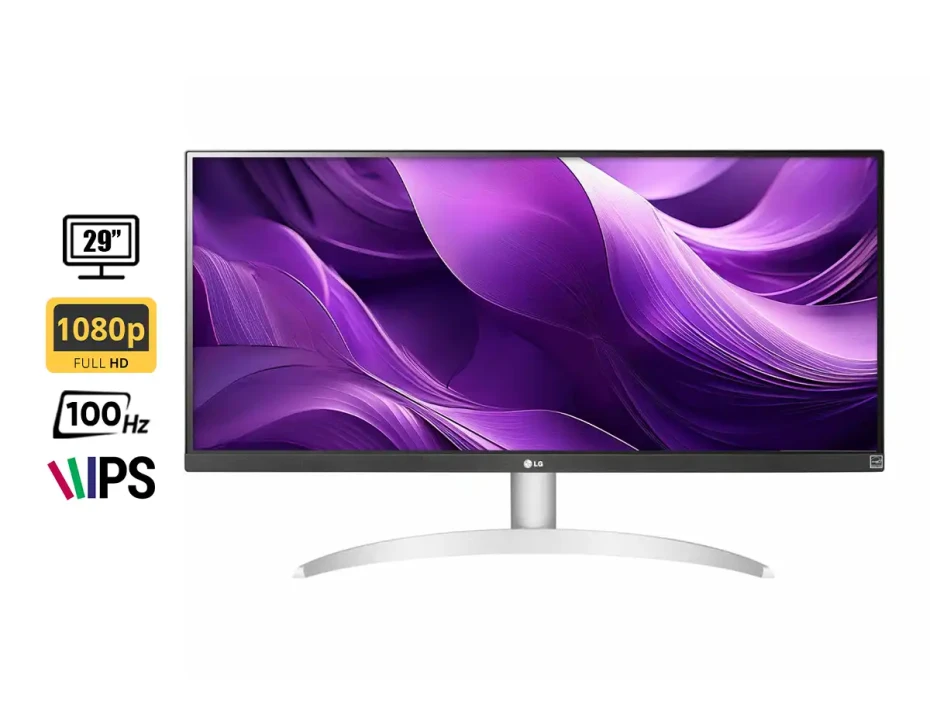 Monitor Lg 29 Pulgadas 29wq600-w (29wq600-w) Frecuencia 100hz, 5ms, Fhd, 1 Hdmi, 1 Displayport, 1 Usb-c, Altavoces