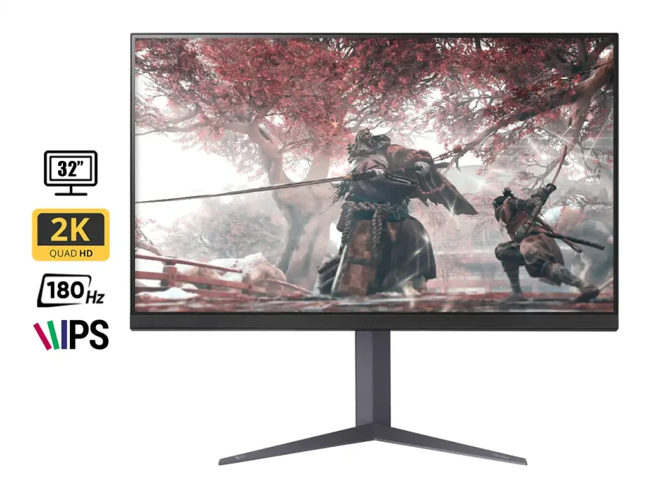 Monitor Lg 32 Pulgadas 32gs75q (32gs75q) Gaming Frecuencia 180hz, 1ms, G-sync, Qhd, 1 Hdmi, 1 Displayport