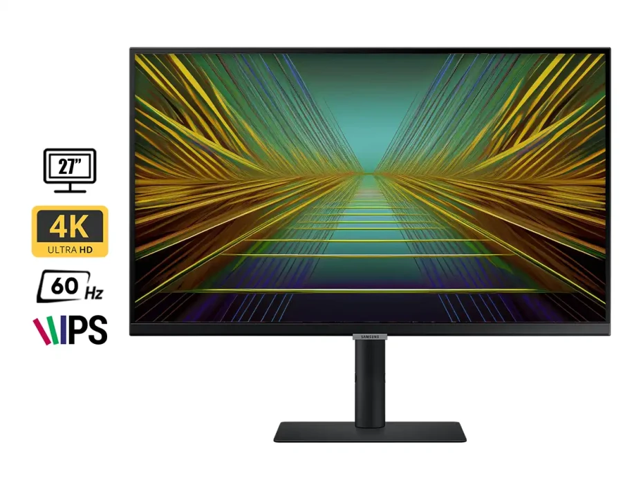 Monitor Samsung 27 Pulgadas Viewfinity S8 (ls27b804pxnxgo) Frecuencia 60hz, 5ms, 4k, 1 Hdmi, 1 Displayport, 1 Usb-c, 3 Usb