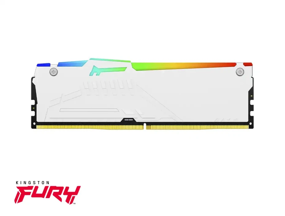 Memoria Ram Kingston Fury Ddr5 16gb Beast (kf560c36bwe2a-16) 6000 Mt/s, Cl36, Blanco, Rgb