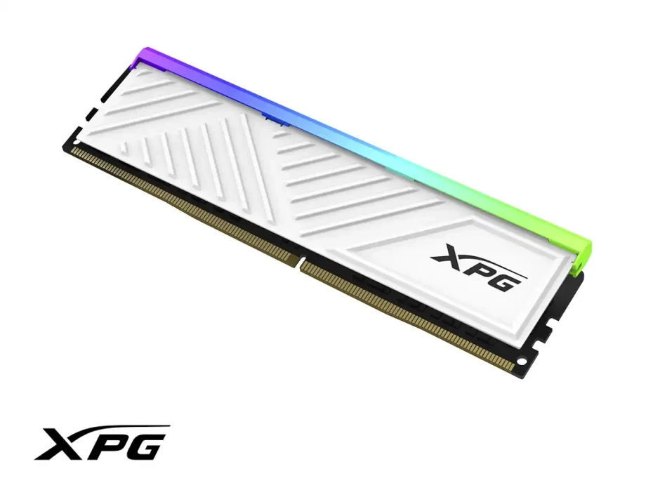 Memoria Ram Xpg Ddr4 16gb Spectrix D35g (ax4u320016g16a-swhd35g) 3200 Mhz, Blanco, Rgb