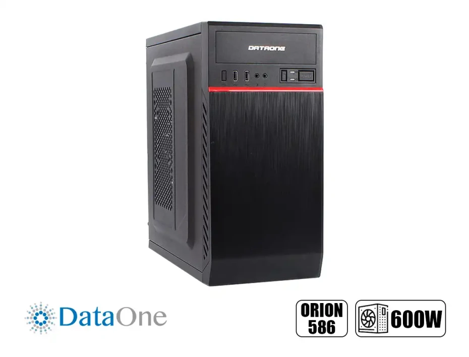 Case Dataone Orion 586 Fuente 230 / 600w (orion 586) Negro