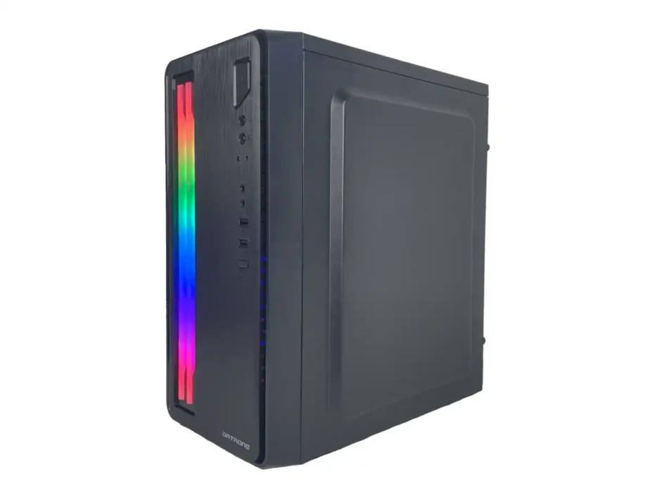 Case Dataone Orion Star 508 Fuente 600w (star 508) 1 Ventilador, Led Rgb, Negro