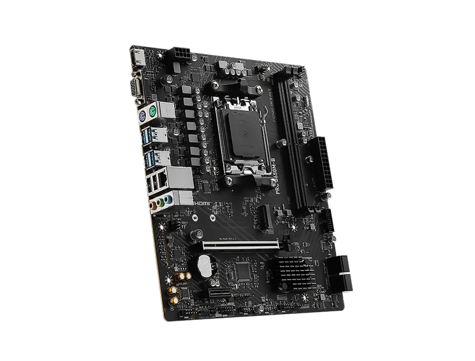 Placa Madre Msi B650m-b Pro (911pro-b650m-b-ddr5) Socket Am5, Ram Ddr5 Buss 5600oc Mhz