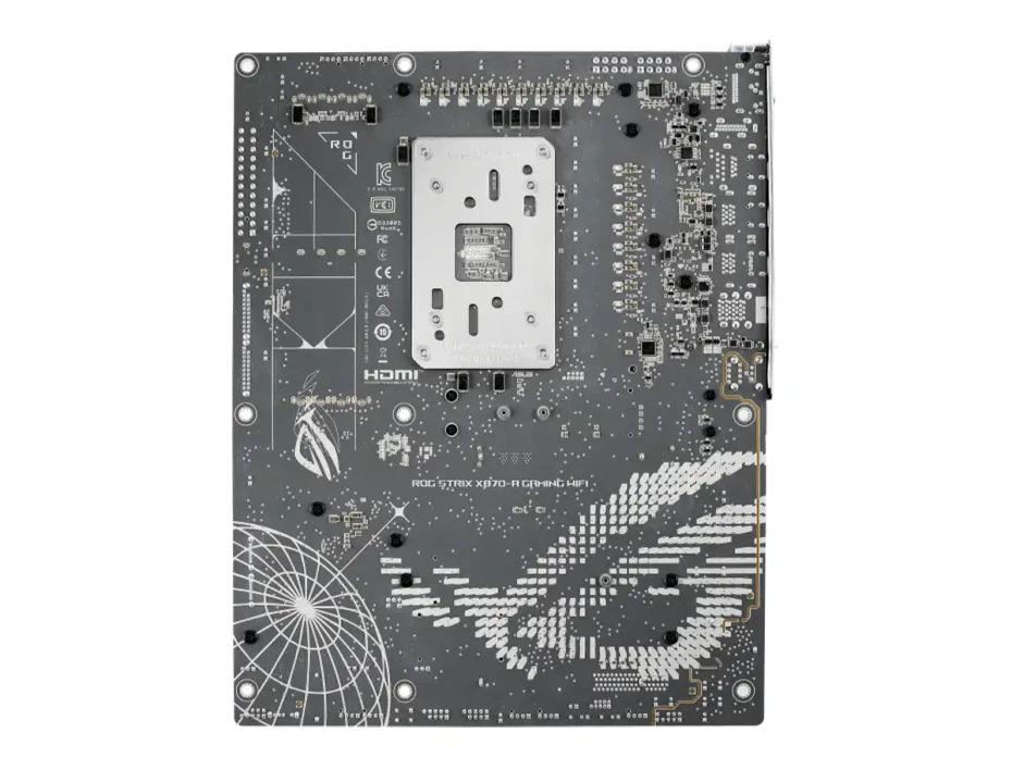 Placa Madre Asus X870-a Rog Strix Gaming Wifi 7 (90mb1if0-m0aay0) Blanco, Socket Am5, Ram Dddr5 Buss 8000oc Mhz