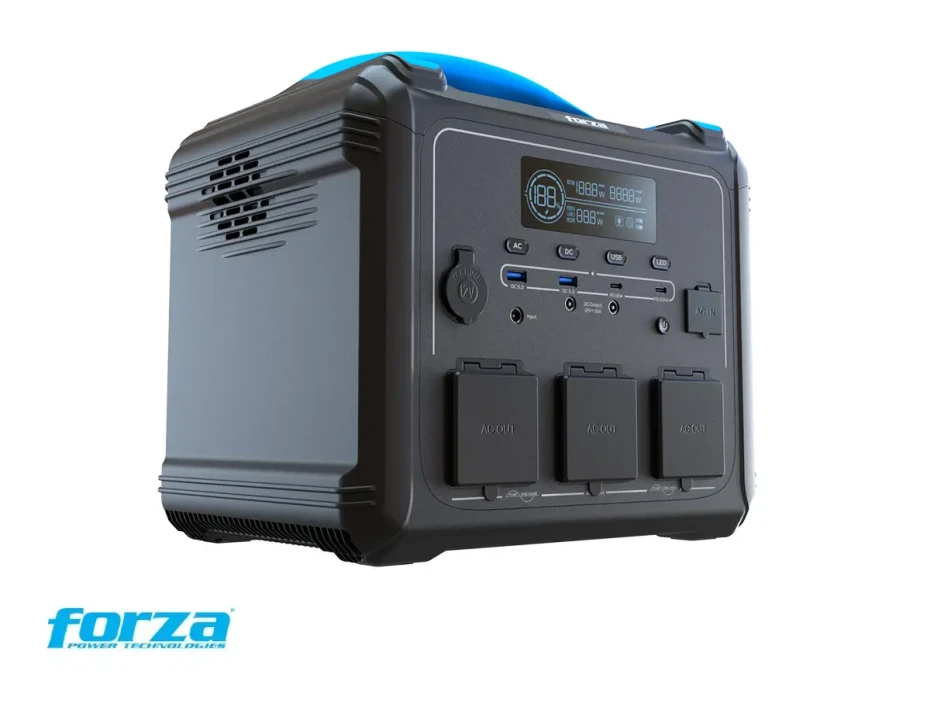 Generador Electrico Portable (fpp-t1202) Forza, 1200w, Lcd, 220v Nema, Titan