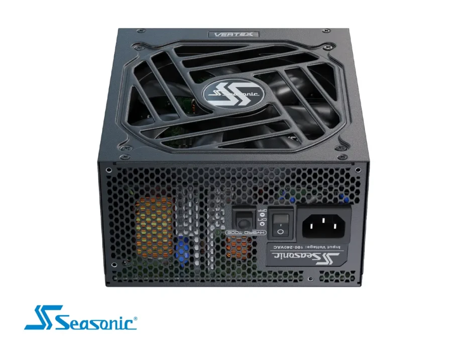 Fuente De Poder Seasonic 1200w Atx, Platinum 80 Plus, Modular, Color Negro (12122pxafs)