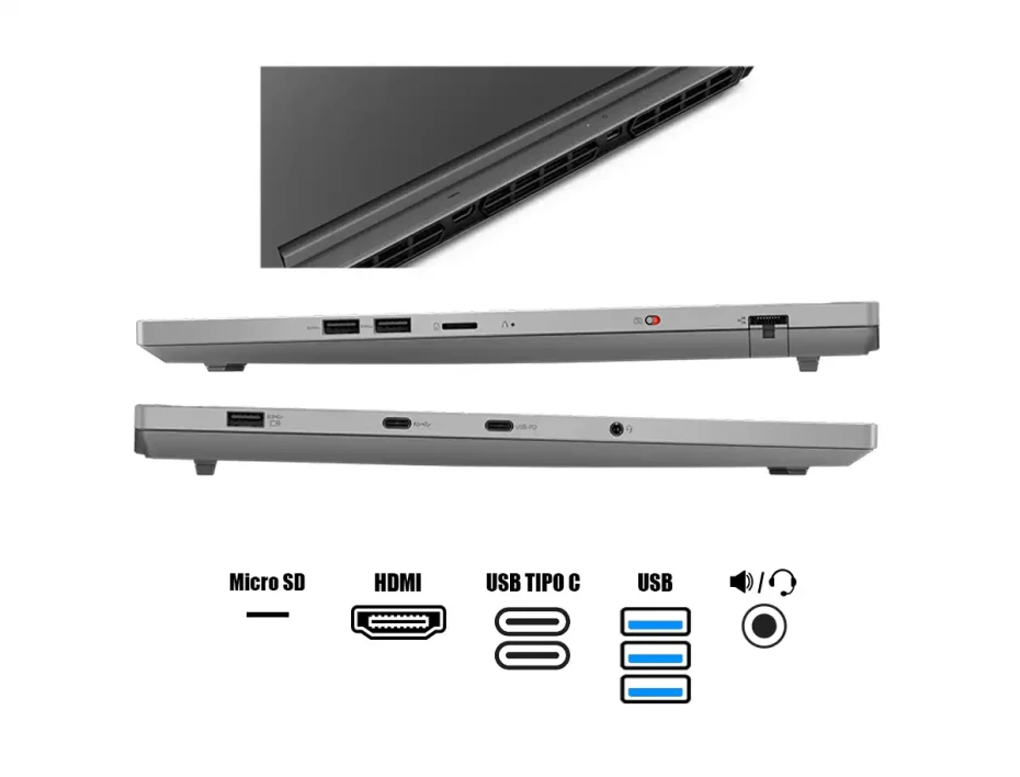 Laptop Lenovo Core I7-13650hx Legion 5 16irx9 (83dg00eeus) 16" (2560x1600) Ips, 165hz, Ram 16gb, Ssd 1tb, Rtx 4060 8gb, Win11, Luna Grey, 13gen.