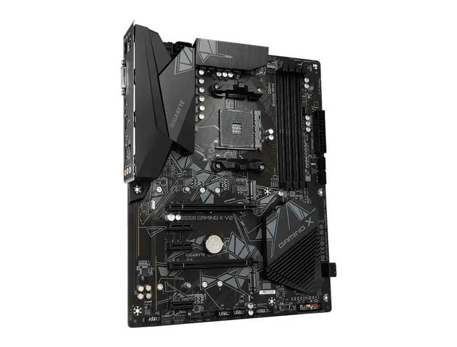 Placa Madre Gigabyte B550 Gaming X V2  (90 B550-gaming X V2) Socket Am4, Ram Ddr4 Buss 4733oc Mhz