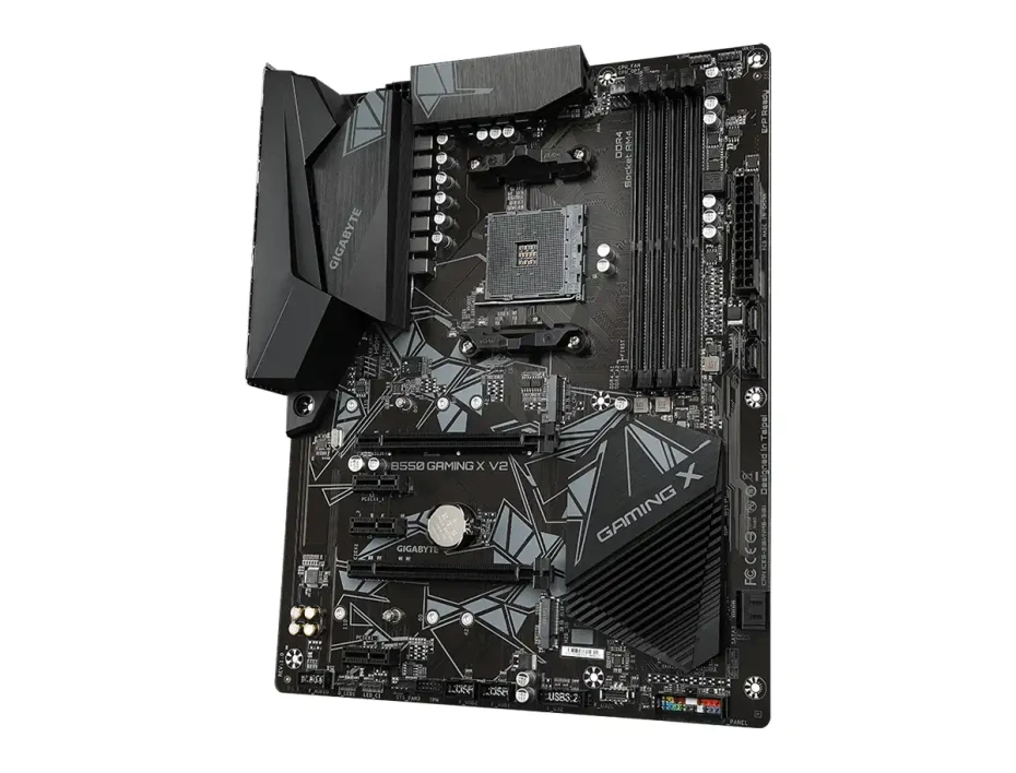 Placa Madre Gigabyte B550 Gaming X V2  (90 B550-gaming X V2) Socket Am4, Ram Ddr4 Buss 4733oc Mhz