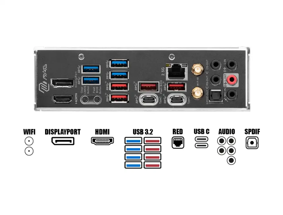 Placa Madre Msi Z790 Tomahawk Wifi (911-7d91-003) Socket Lga 1700, Ram Ddr4 Buss 5333+oc Mhz, 14va, 13va, 12va Gen