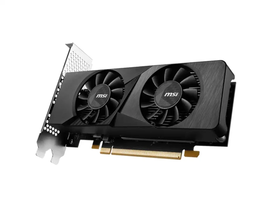 Tarjeta De Video Msi Rtx 3050 Lp Oc 6gb Gddr6 (msi-rtx3050 Lp 6g Oc) Geforce Nvidia 96 Bits, 2 Ventiladores, Low Profile