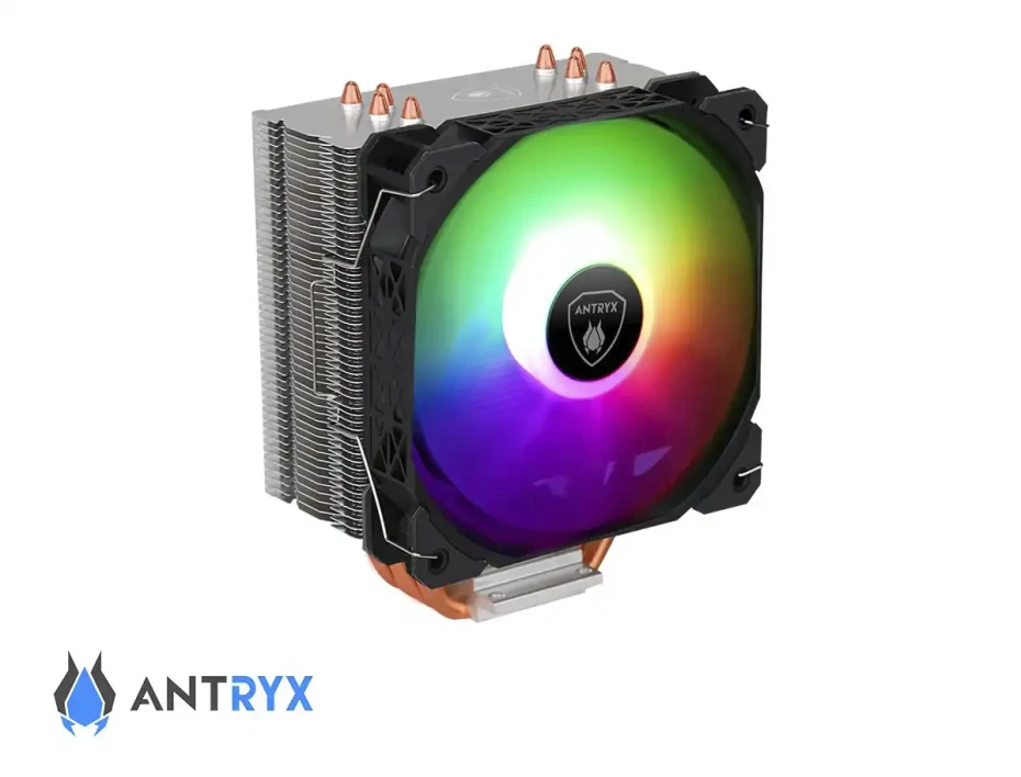 Cooler Para Procesador Antryx Mirage 410 (acc-410a) 1 Ventilador, 120mm, Led Rgb