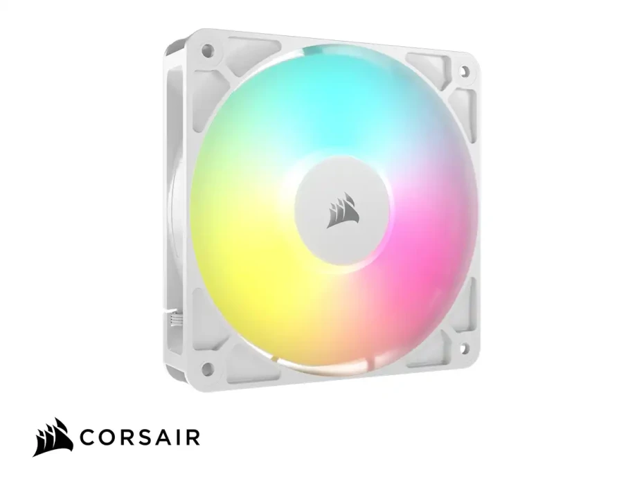 Cooler Para Case Corsair Rs120 (co-9050184-ww) 120mm, Led Argb, Blanco