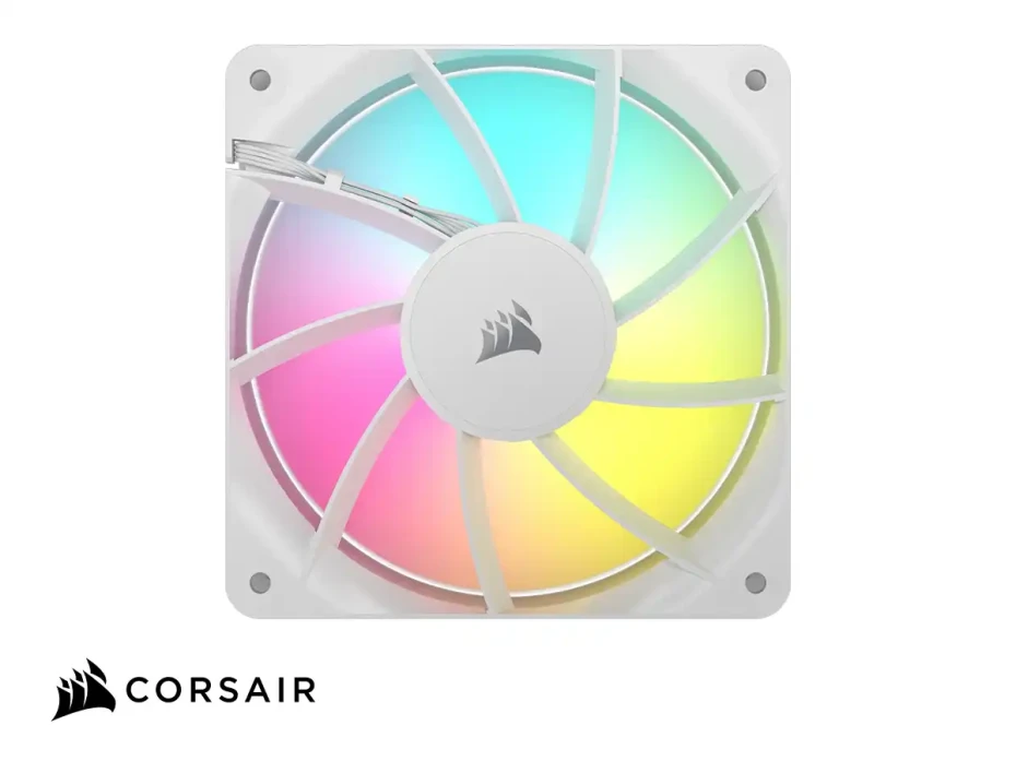 Cooler Para Case Corsair Rs120 (co-9050184-ww) 120mm, Led Argb, Blanco