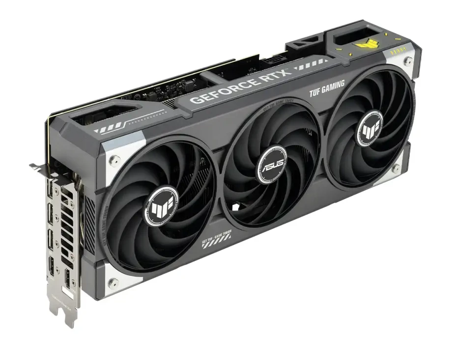 Tarjeta De Video Asus Rtx 5070 Ti Tuf Gaming Oc 16gb Gddr7 (vd16asrtx507tit) Geforce Nvidia 256 Bits, 3 Ventiladores