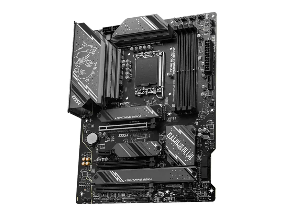 Placa Madre Msi Z790 Gaming Plus Wifi (911-7e06-010) Socket Lga 1700, Ram Ddr5 Buss 7200oc Mhz, 14va, 13va, 12va Gen