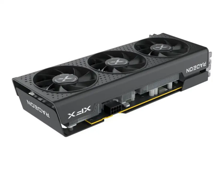 Tarjeta De Video Xfx Rx 7600 Speedster Qick 308 8gb Gdrr6 (rx-76pqickby) Radeon 128 Bits, 3 Ventiladores