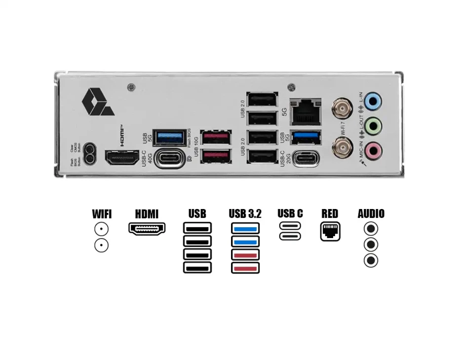 Placa Madre Msi X870 P Wifi (90msi X870 P Wifi ) Socket Am5, Ram Dddr5 Buss 8200oc Mt/s