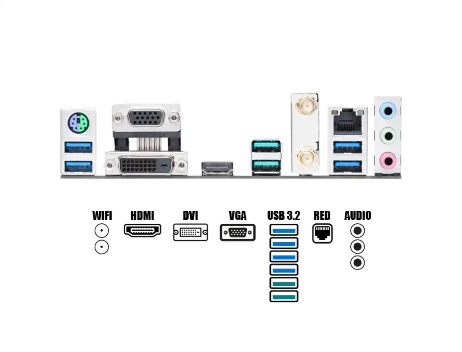 Placa Madre Asus B550m-a Ac Prime (90mb15k0-m0eay0) Socket Am4, Ram Ddr4 Buss 4866oc Mhz, Wifi