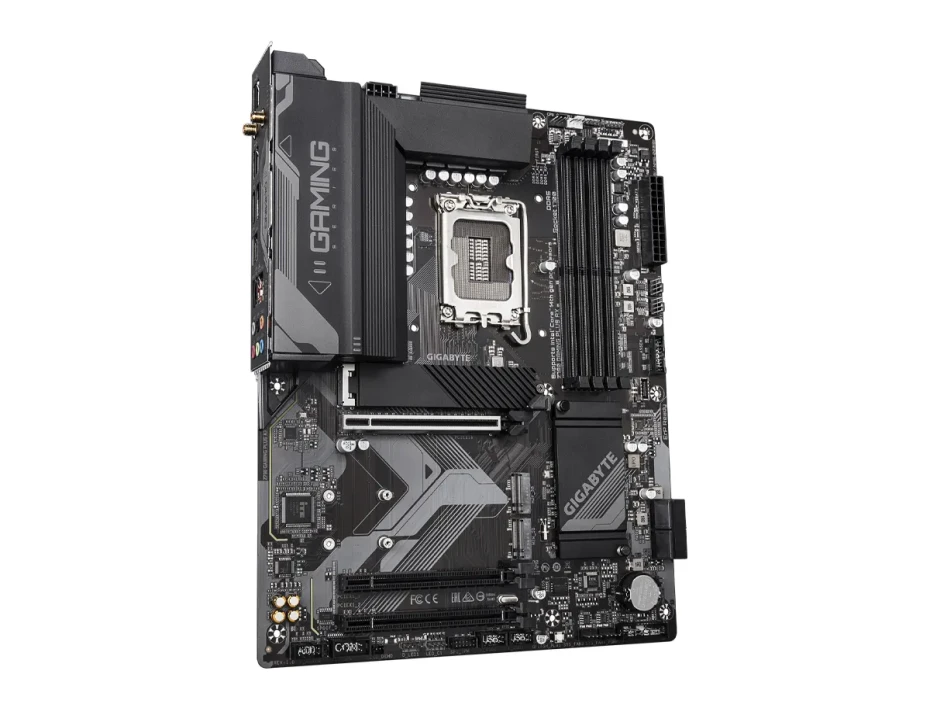 Placa Madre Gigabyte Z790 Gaming Plus Ax (z790 Gaming Plus Ax) Socket Lga 1700, Ram Ddr5 7600oc Mt/s, 14va, 13va, 12va Gen, Wifi 6