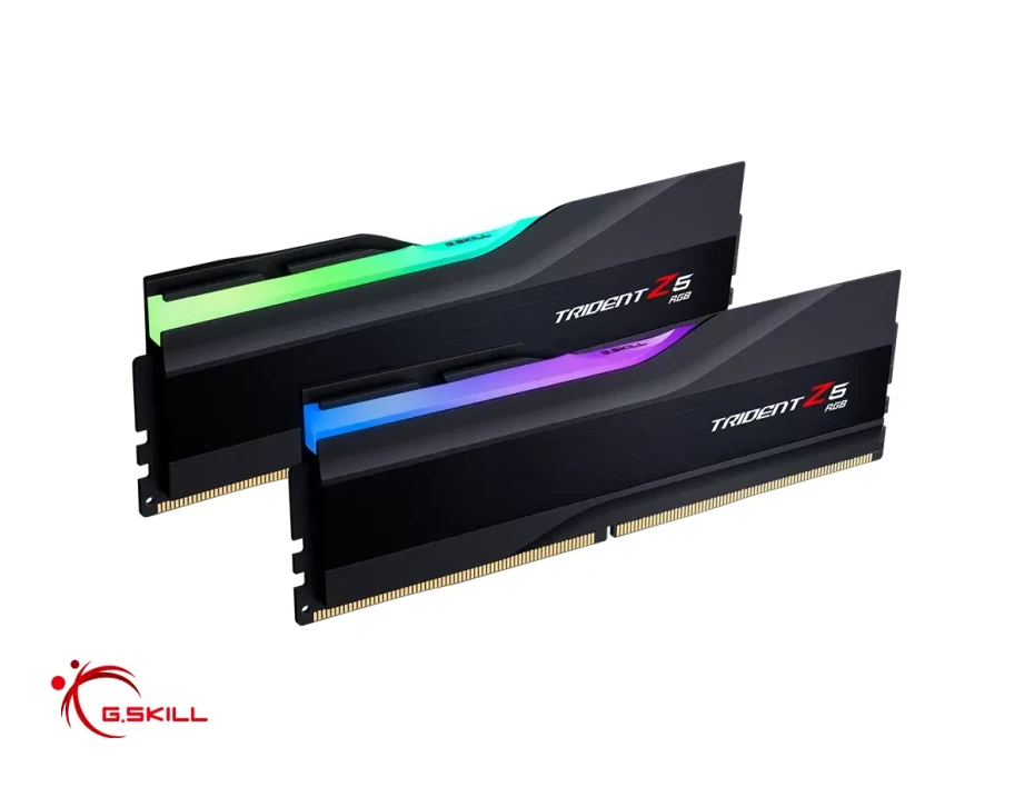 Memoria Ram G.skill Ddr5 32gb (16gbx2) Trident Z5 (f5-6000j3040f16gx2-tz5rk) 6000 Mt/s, Negro, Rgb