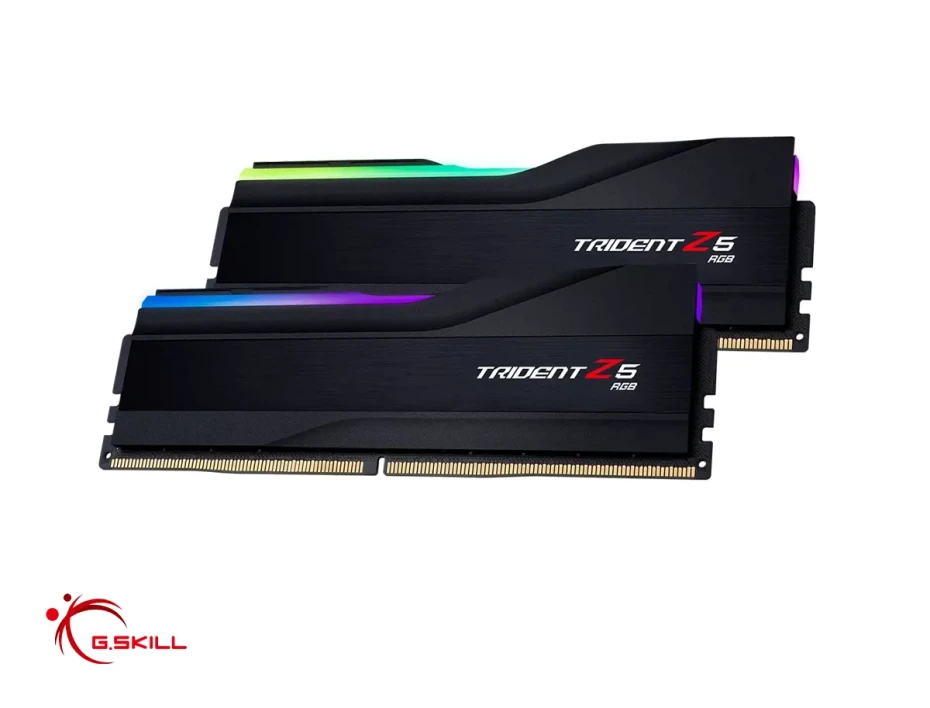 Memoria Ram G.skill Ddr5 32gb (16gbx2) Trident Z5 (f5-6000j3040f16gx2-tz5rk) 6000 Mt/s, Negro, Rgb