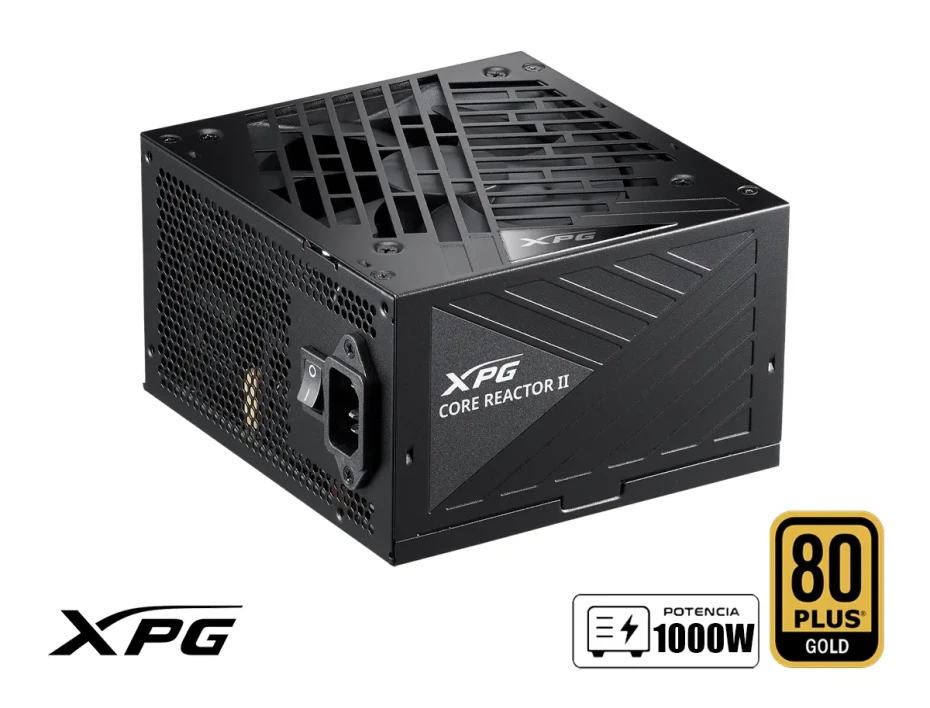 Fuente De Poder Xpg Core Reactor Ii 1000w (corereactorii1000g) Atx, 80 Plus Gold, Modular, Negro