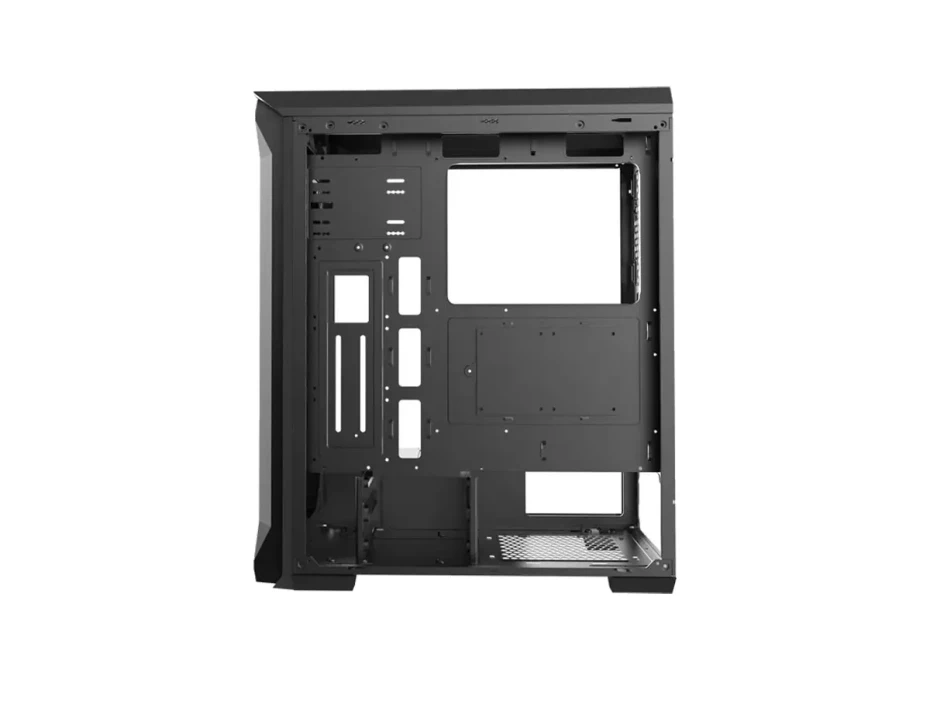 Case Antryx Sentry Plus S/fuente (ac-fx260pk) Panel De Vidrio, 4 Ventiladores, Led Argb, Negro