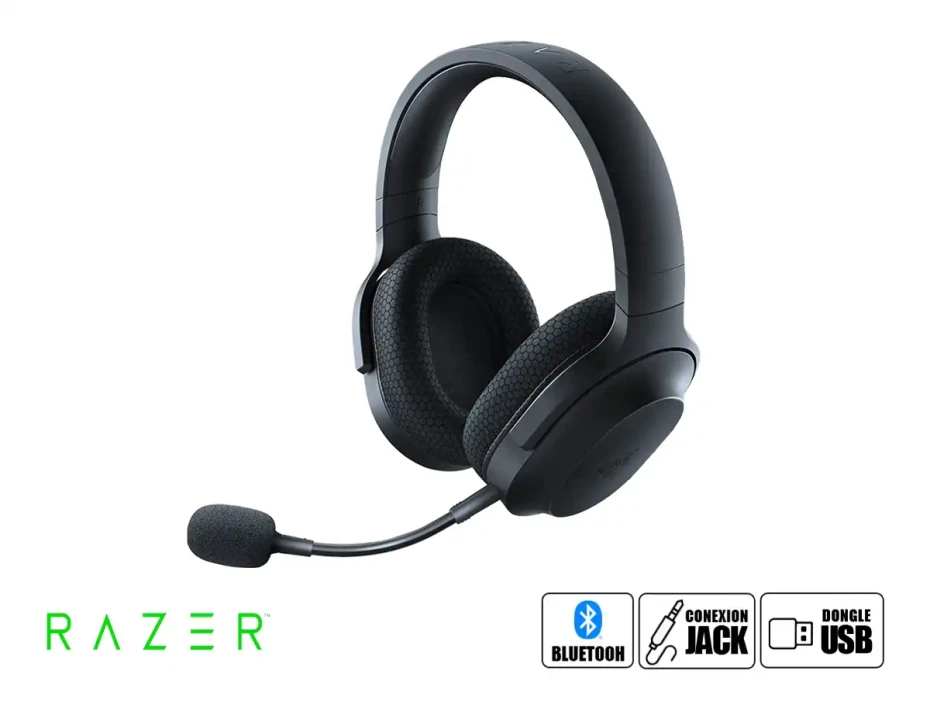 Auricular Inalambrico Razer Barracuda X 2022 Gaming (rz04-04430100-r3u1) Con Microfono, Interfaz Bt, Negro