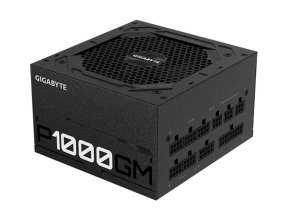 Fuente De Poder Gigabyte 1000w (gp-ud1000gm) Atx, 80 Plus Gold, Modular, Negro