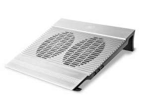 Cooler Para Laptop Deepcool N8 ( Dp-n24n-n8sr ) 17" | Silver