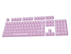 Set De Teclado Vsg Stardust Espectral, 105 Teclas Lilac Doble Inyeccion Oem (vg-kc207-lila)