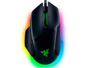 Mouse Razer Basilisk V3 Focus+ Gaming (rz01-04000100-r3u1) Hasta 26.000 Dpi, 11 Botones Programables, Rgb, Negro