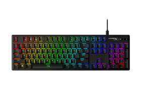 Teclado Gamer Hyperx Alloy Origins (4p4f6ai#ac8) Mecanico, Led Rgb, Switch Red