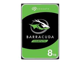 Disco Duro Seagate 8tb Barracuda (st8000dm004) Cache De 256mb, 5400 Rpm, 3.5", Sata 6, Para Pc De Escritorio, Verde